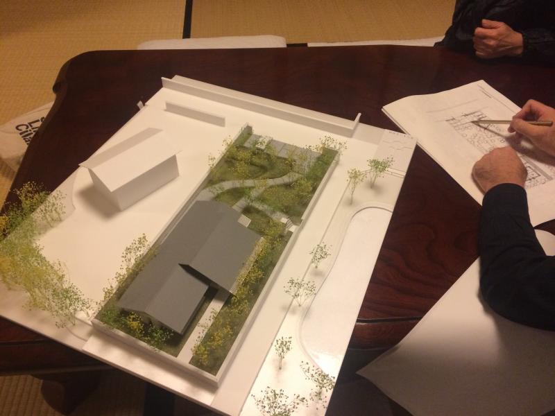 奈良公園に建つ料亭