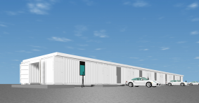 ホテルラスイート管理棟（コンテナ建築）