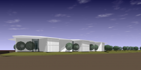 汐の宮病院計画（コンテナ建築）