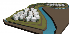 汐の宮病院計画（コンテナ建築）