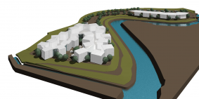 汐の宮病院計画（コンテナ建築）