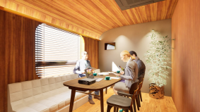 近鉄本社社員食堂計画