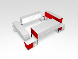 かむくら（コンテナ建築）