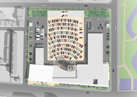 トヨタ複合販売店舗計画