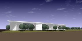 汐の宮病院計画（コンテナ建築）