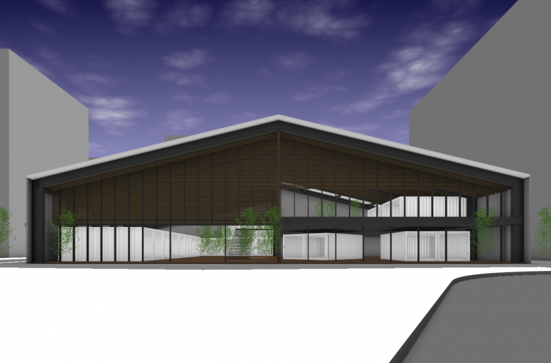 西大寺駅前商業施設計画