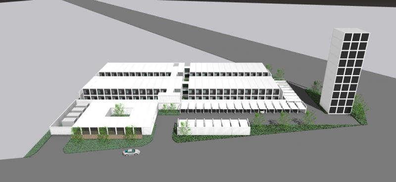 ホテル（コンテナ建築）