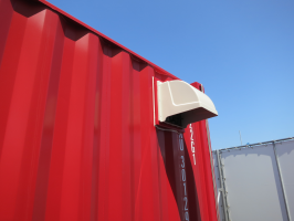 お台場合衆国EXILEブース（コンテナ建築）