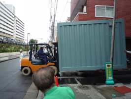 三階建て住宅（コンテナ建築）