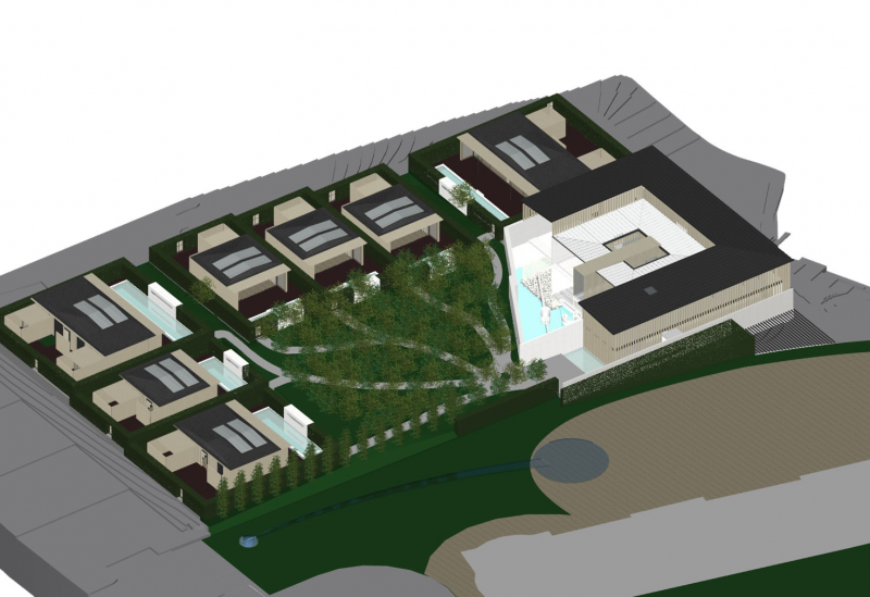 ホテルボーバロン増築計画（コンテナ建築）