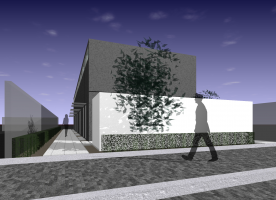 メゾネットアパート（コンテナ建築）